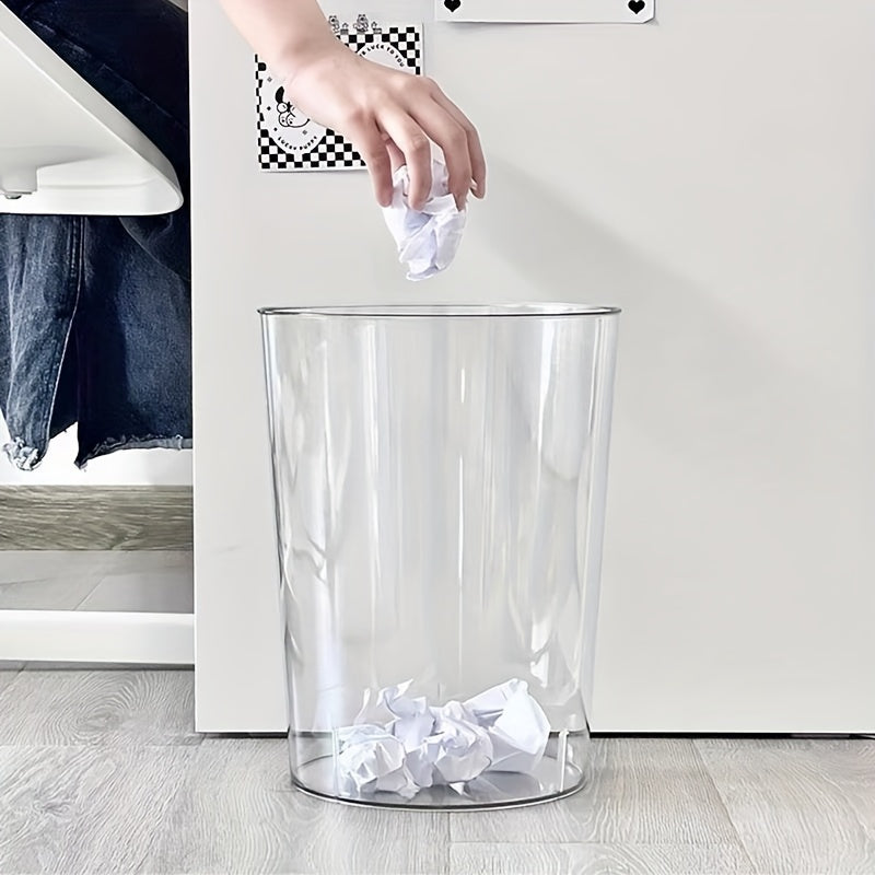 A 3.17gal Minimalist Car Trash Can That Can Also Serve As a Party Ice Bucket Or a Flower Pot. It Has a Large Capacity And Is Suitable for Various Settings Like Home And Office.