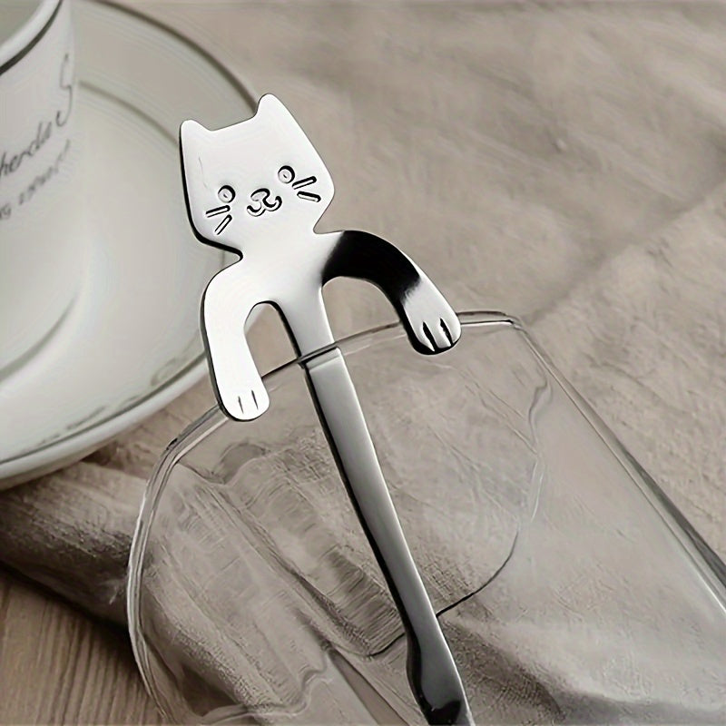 Two Adorable Spoons, Perfect for Tea, Coffee, Desserts, Sugar, And Stirring.