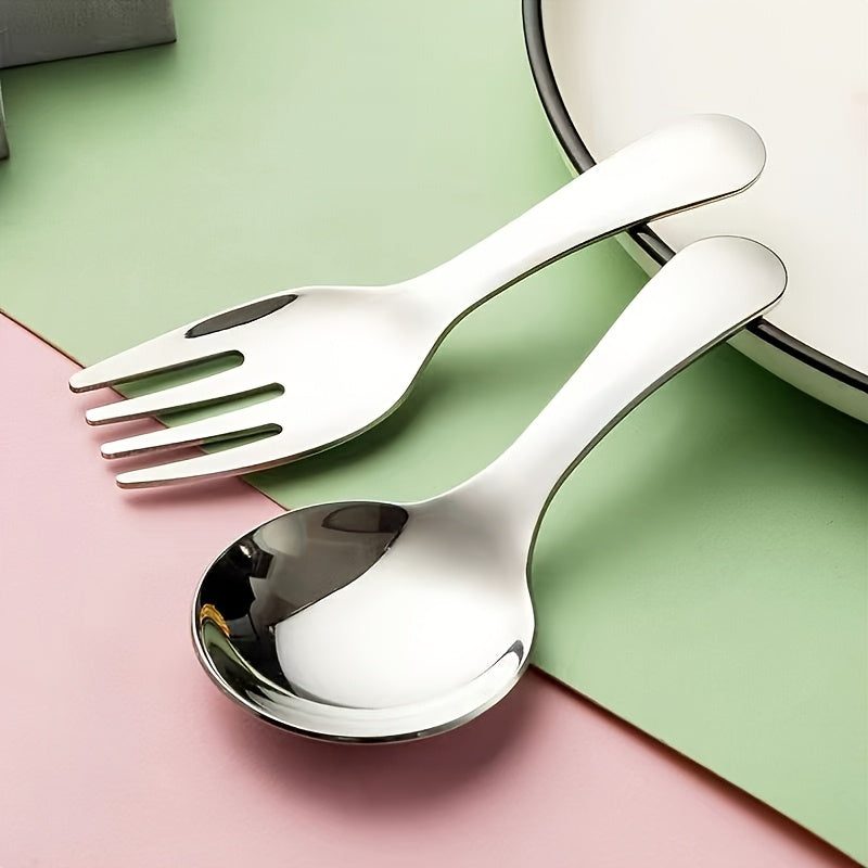 Mini Spoon and Fork, Portable Tableware for Outdoor Camping, Hiking, Lunch, Camping Cooking - Durable Tablewar